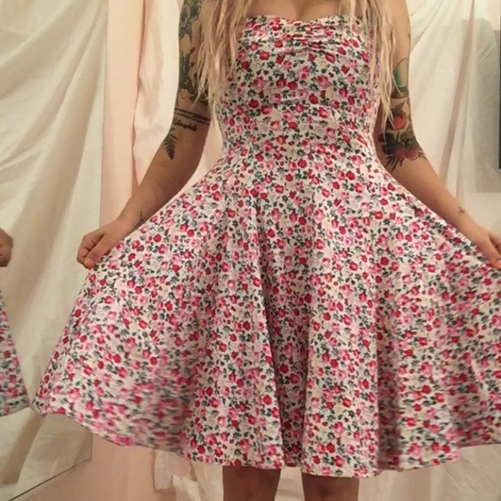 RARE BETSEY JOHNSON LACE UP DRESS